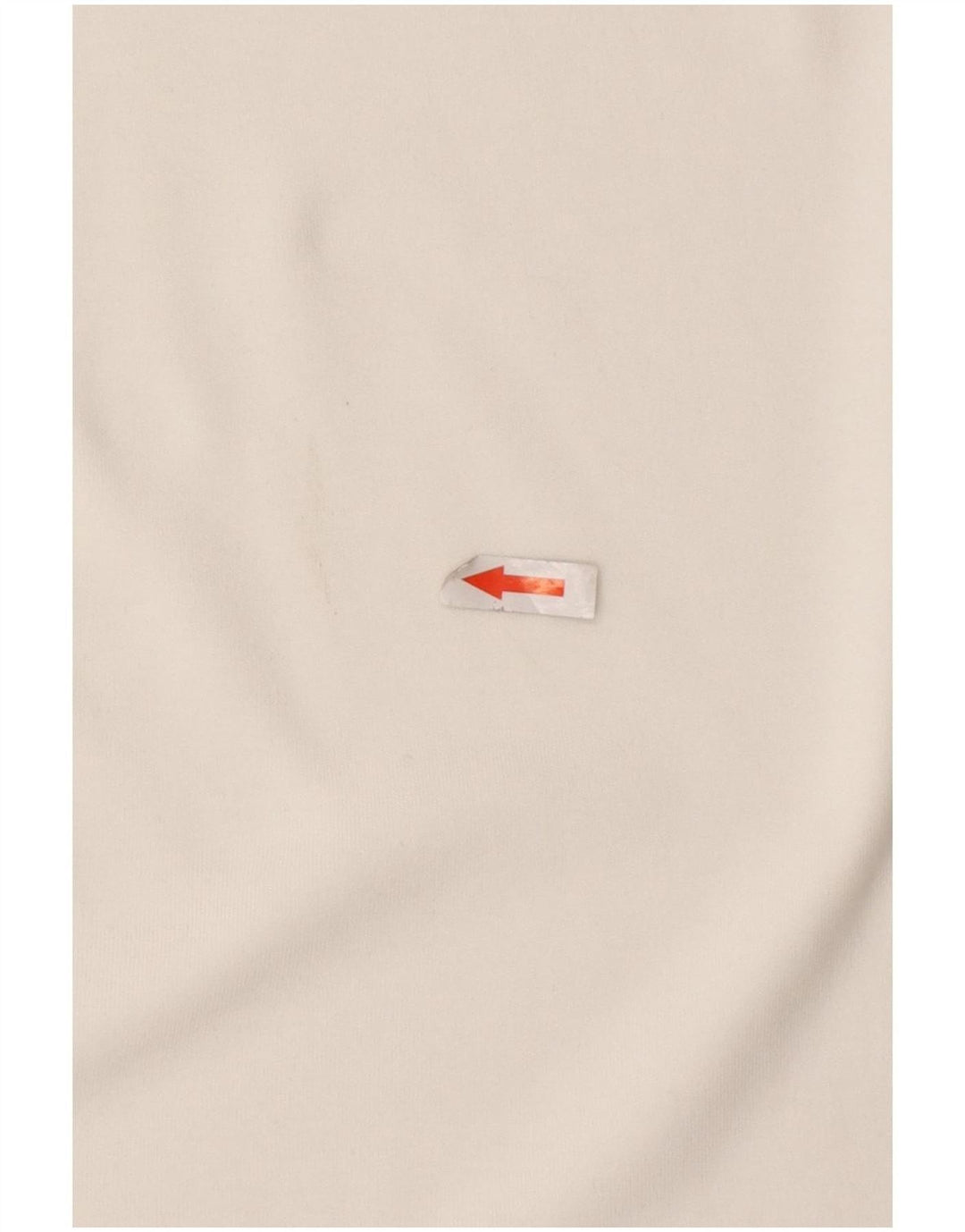 French Connection Herren-T-Shirt-Oberteil aus mittelweißer Colourblock-Baumwolle