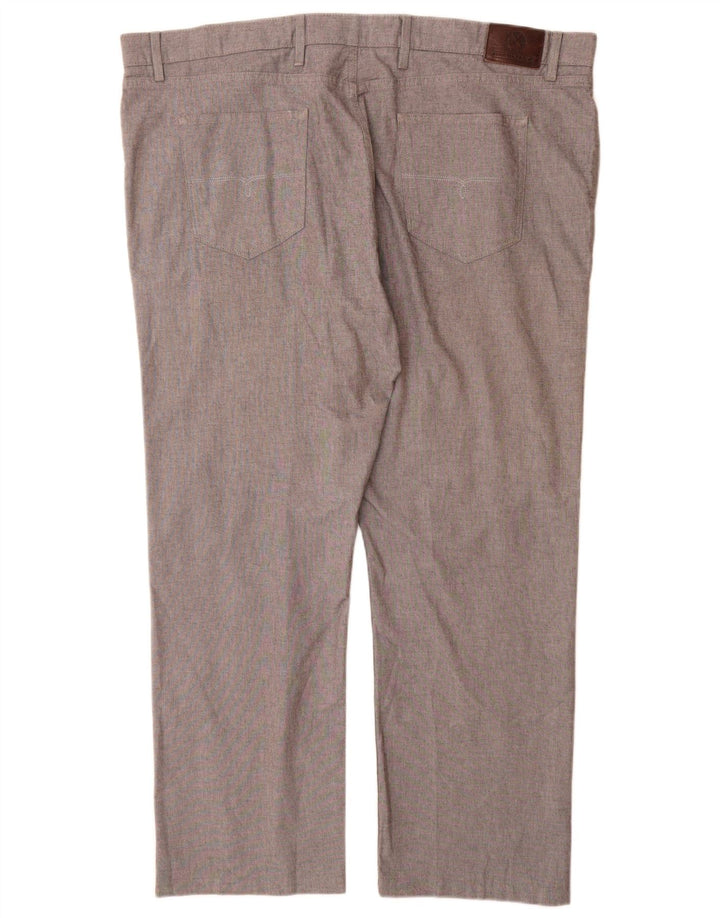 Marks & Spencer Herren Blue Harbour Straight Freizeithose W44 L31 Grau