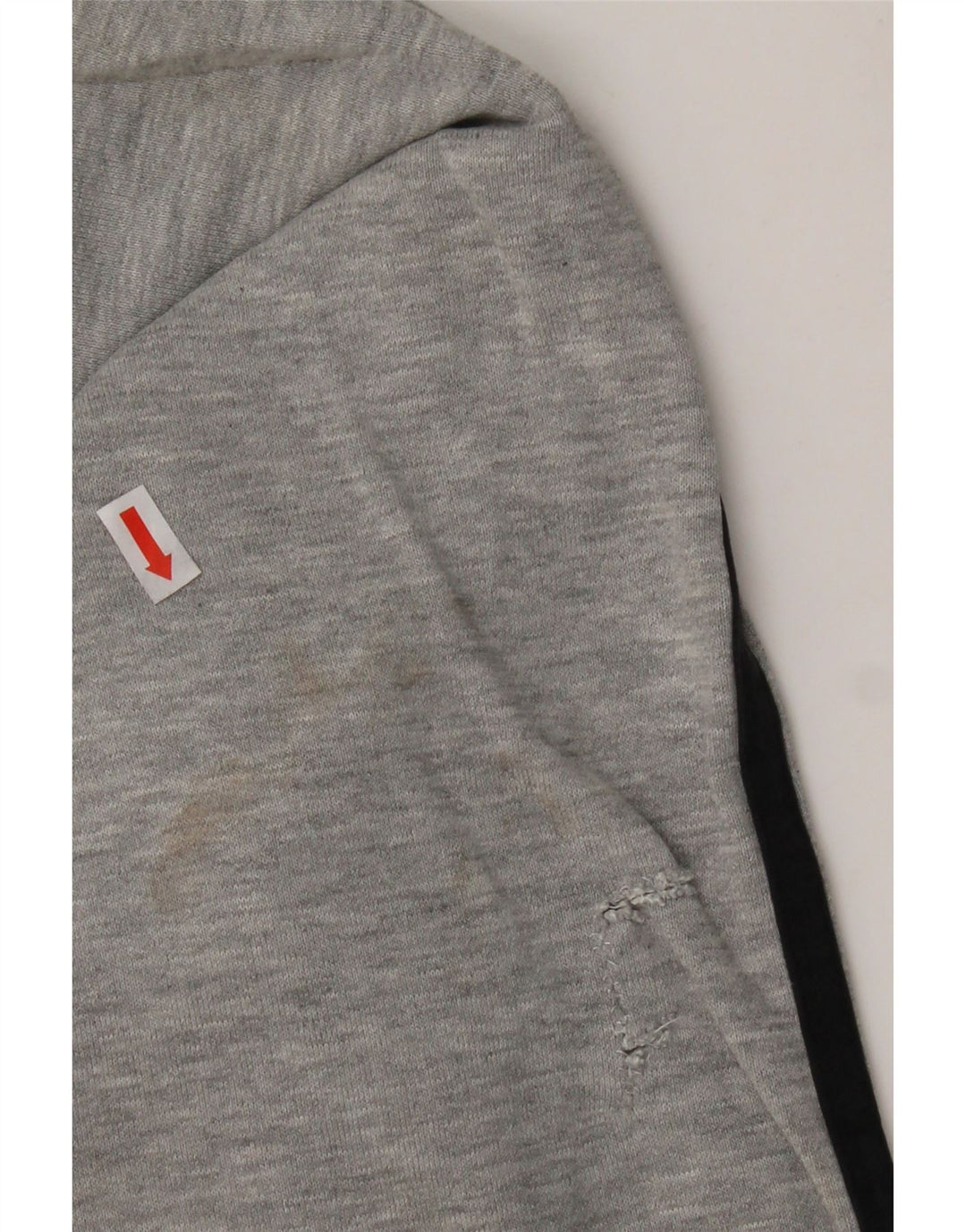 ADIDAS Mens Hoodie Jumper Large Grey Cotton Vintage Adidas and Second-Hand Adidas from Messina Hembry 