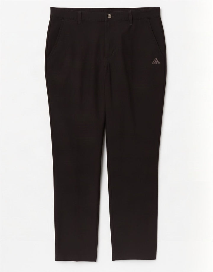 Adidas Herren Slim Chino Hose W34 L32 Schwarz Polyester
