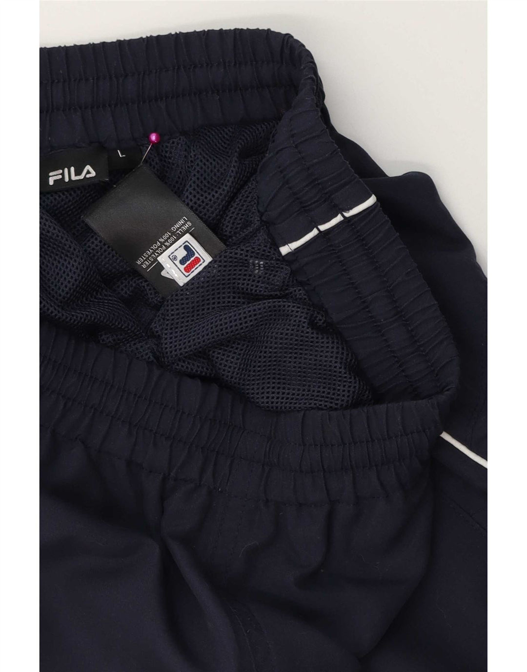 Fila Herren-Sportshorts, groß, marineblau, Polyester