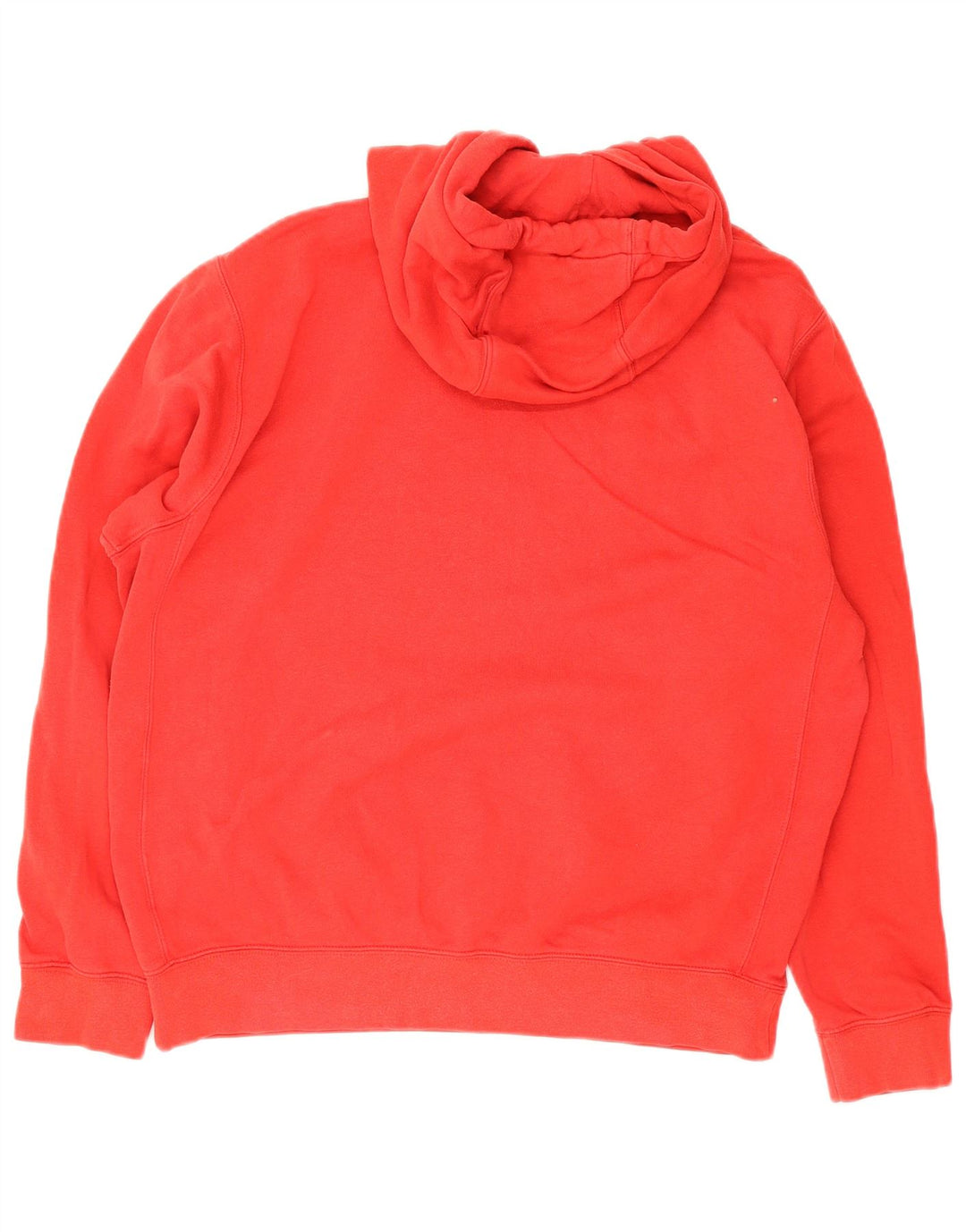 Nike Herren Kapuzenpullover aus mittelroter Baumwolle