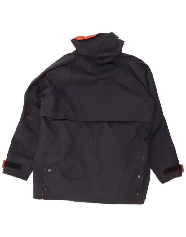 Musto Herren Performance-Regenjacke mit Kapuze, UK 38, mittelmarineblaues Nylon