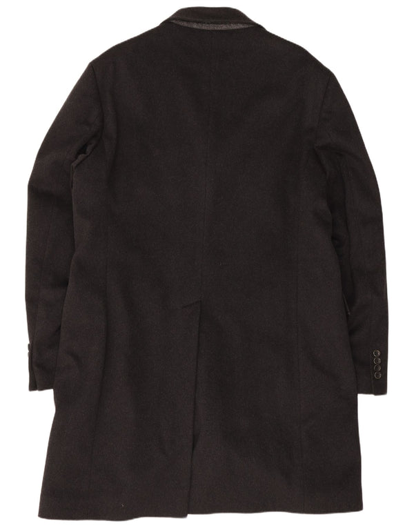 Fradi Herrenmantel IT 52 XL graue Wolle