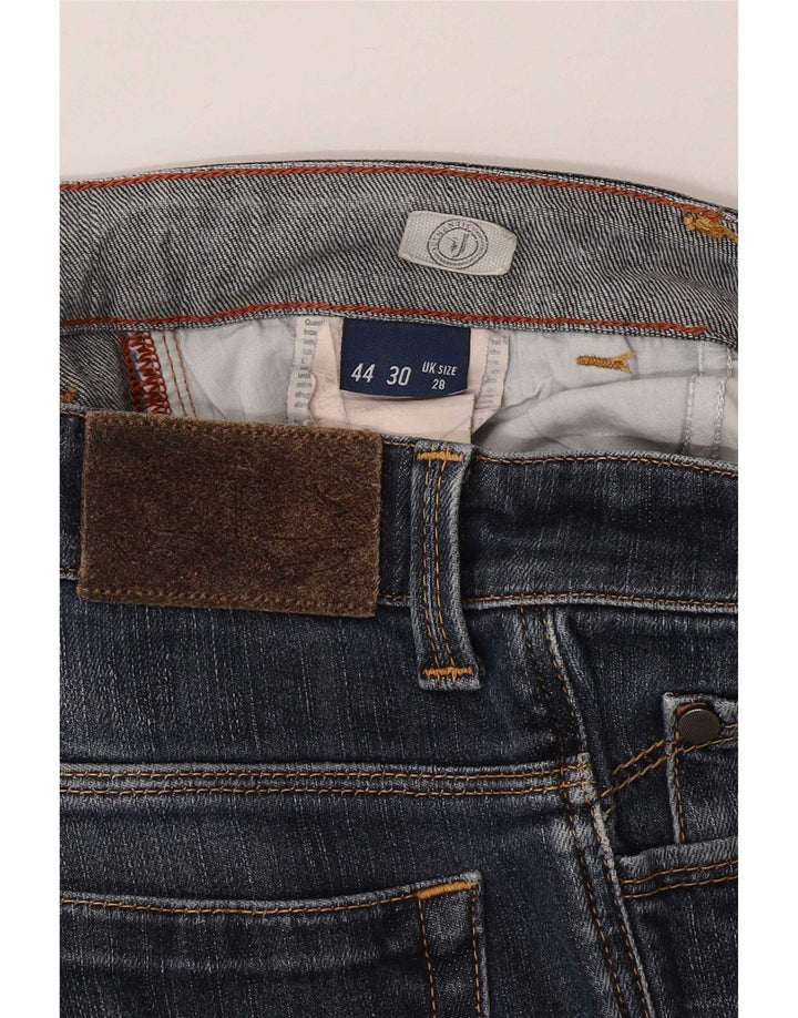 Trussardi Damen Slim Jeans W28 L30 Blau