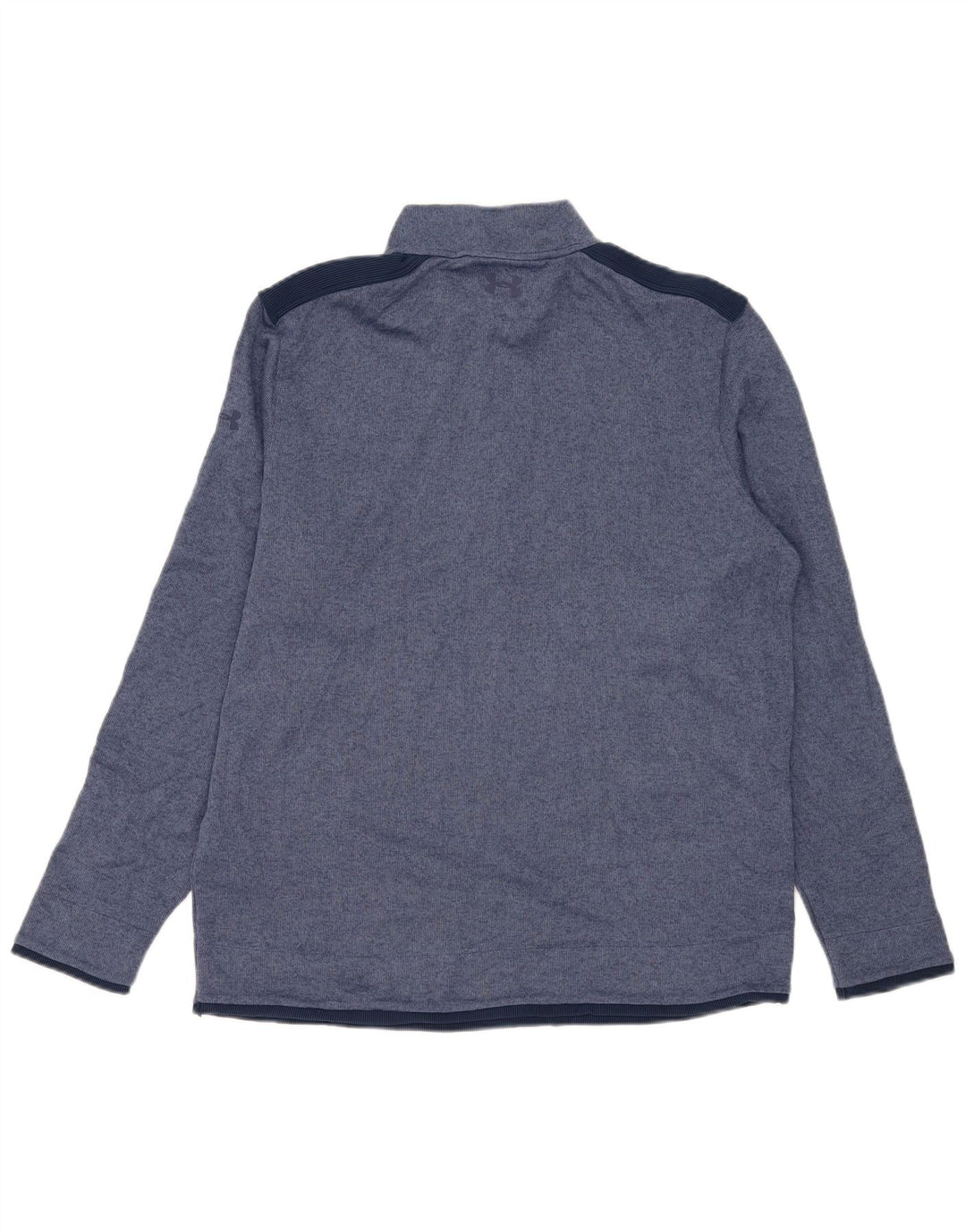 Under Armour Herren Cold Gear Pullover-Trainingsanzug-Oberteil XL, Marineblau, Farbblock