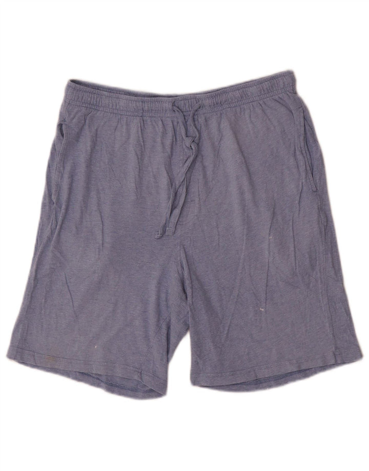 Marks & Spencer Herren Sportshorts Mittelblau
