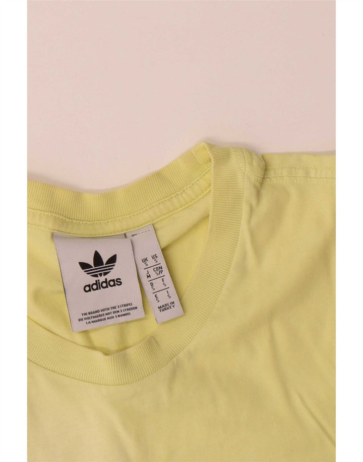Adidas Herren T-Shirt Top Small Gelb