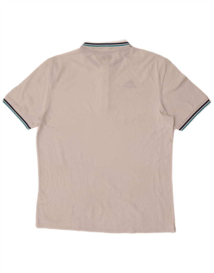 Kappa Herren Poloshirt XL Weiß