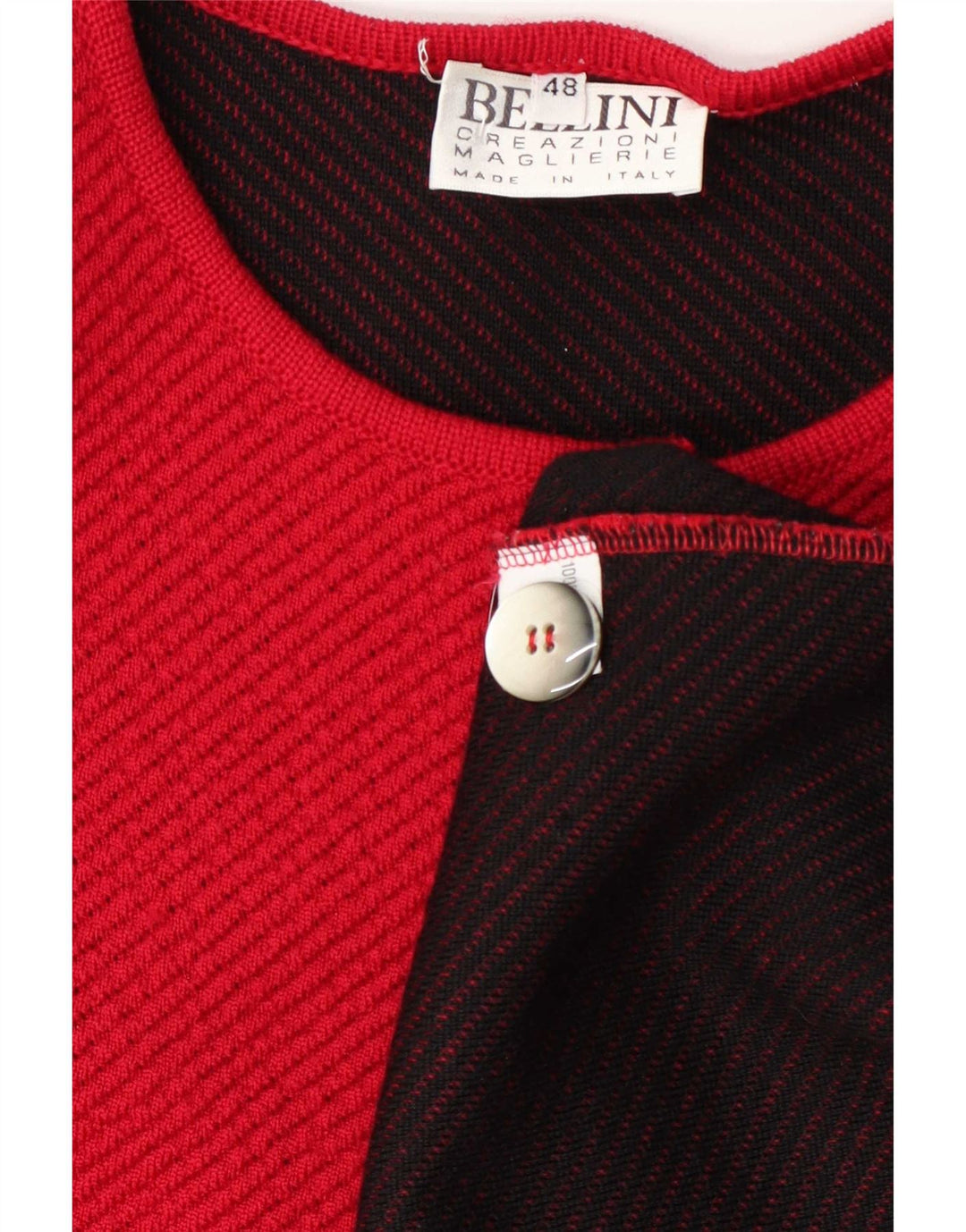 Bellini Damen Strickjacke IT 48 XL Rote Wolle