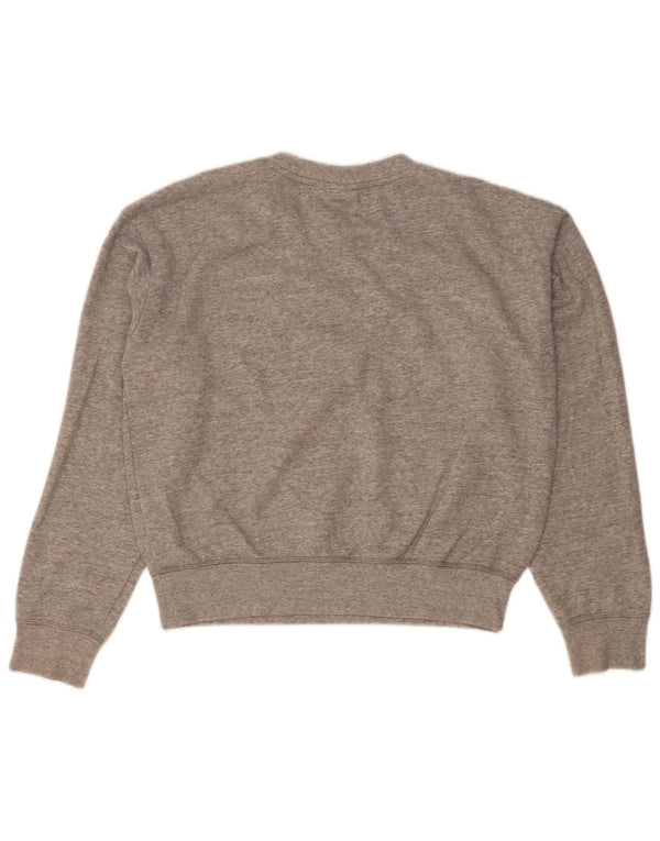 Champion Womens Graphic Sweatshirt Pullover UK 18 XL Grau Baumwolle