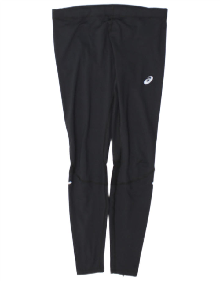 Asics Damen Trainingshose UK 8 Small Grau Polyester