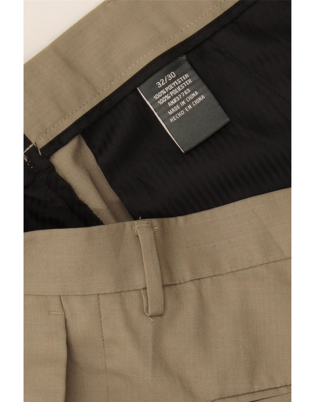 FARAH Mens Pegged Suit Trousers W32 L23 Grey Polyester Vintage Farah and Second-Hand Farah from Messina Hembry 