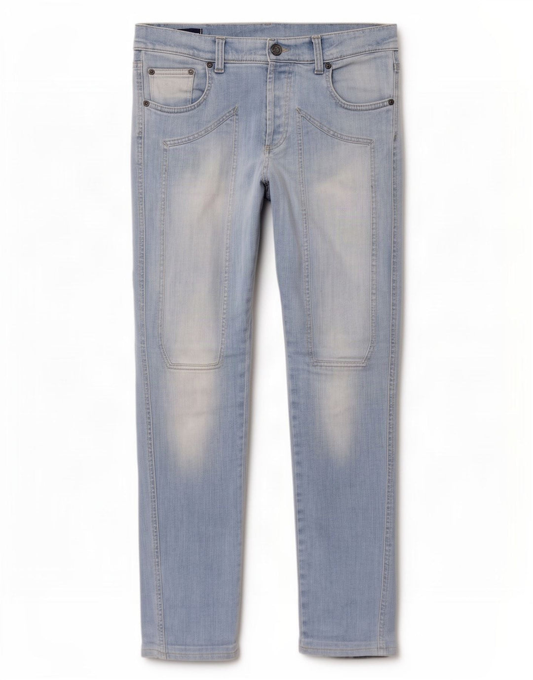 Jeckerson Herren Slim Jeans W36 L30 Blaue Baumwolle