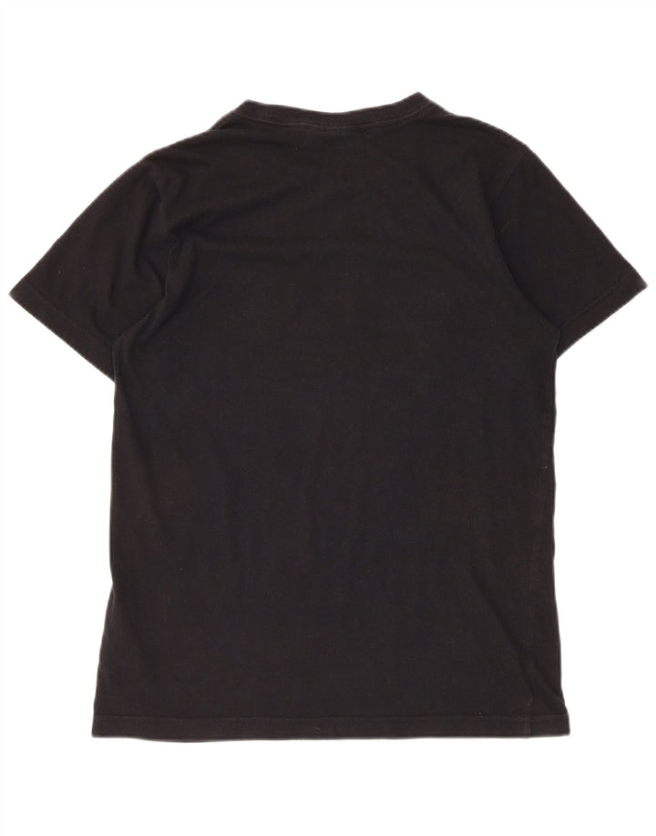 Adidas Herren Grafik T-Shirt Top Small Schwarz Baumwolle