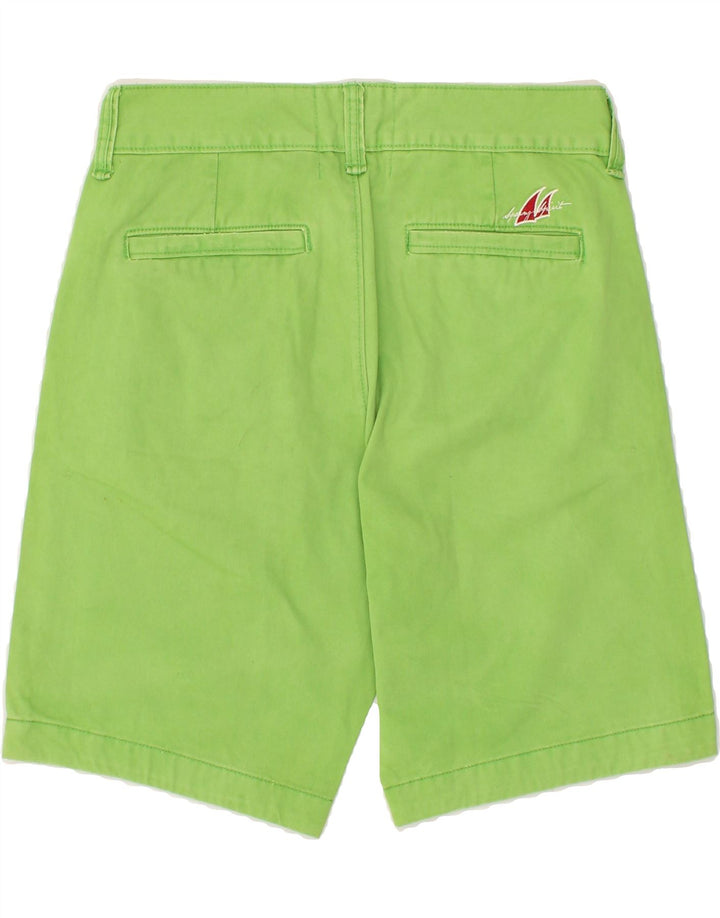 VINTAGE Mens Chino Shorts IT 46 Small W30  Green Vintage Vintage and Second-Hand Vintage from Messina Hembry 