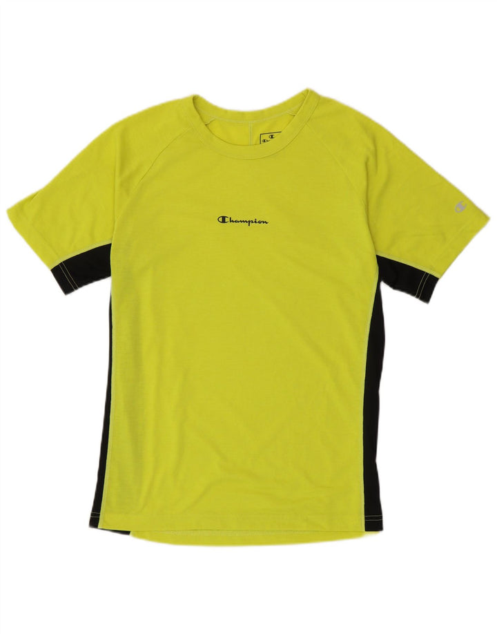 Champion Herren T-Shirt Top Mittelgrün Farbblock