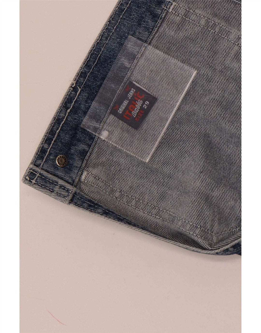 Vintage Damen Latzhose Jeans W29 L33 Blaue Baumwolle