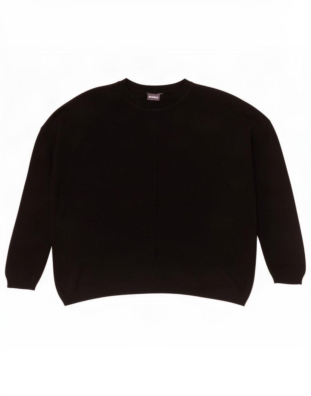 Marks & Spencer Damen-Pullover mit Rundhalsausschnitt, Gr. 14, mittelschwarz