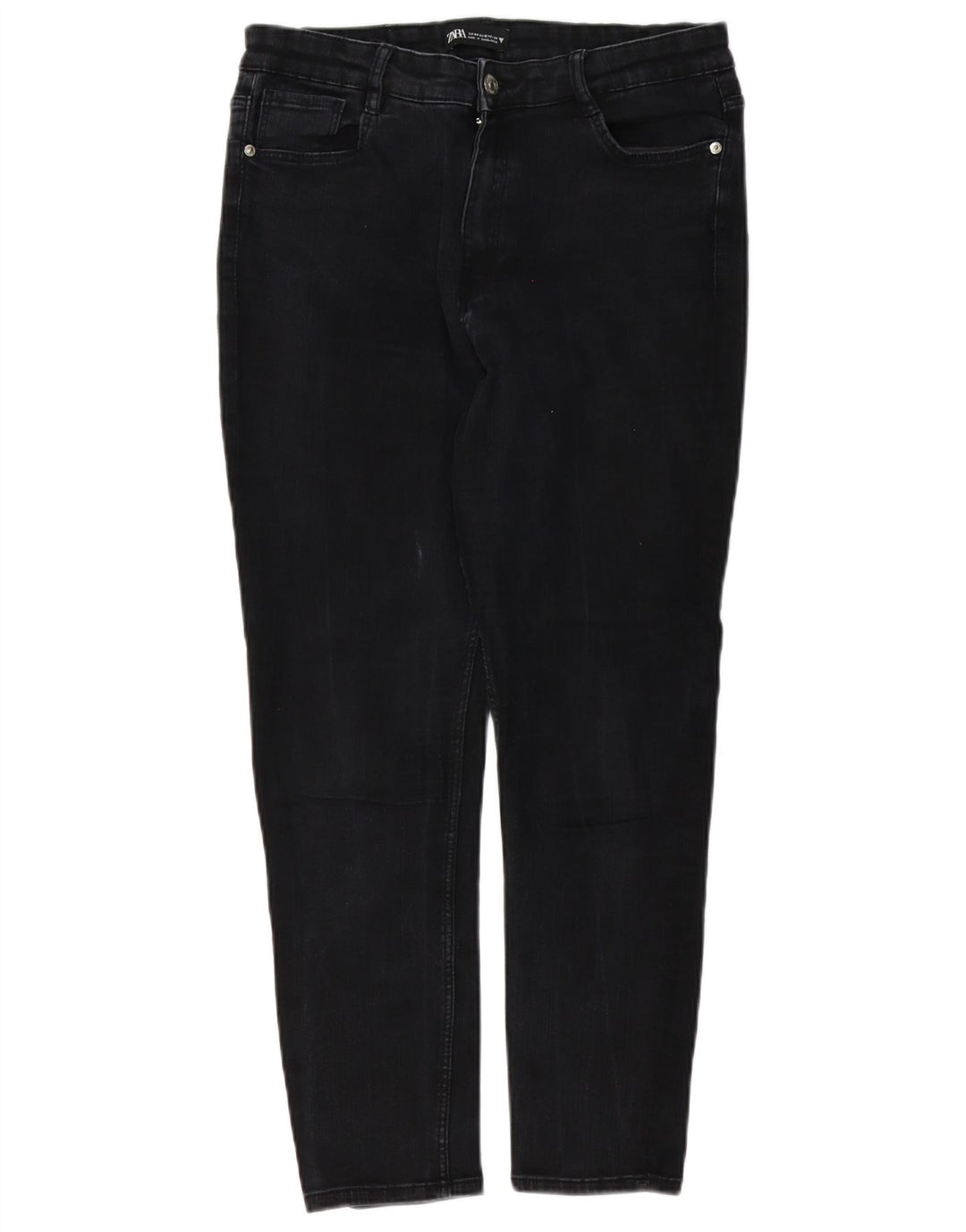 Zara Damen Slim Jeans EU 44 XL W34 L26 Schwarz