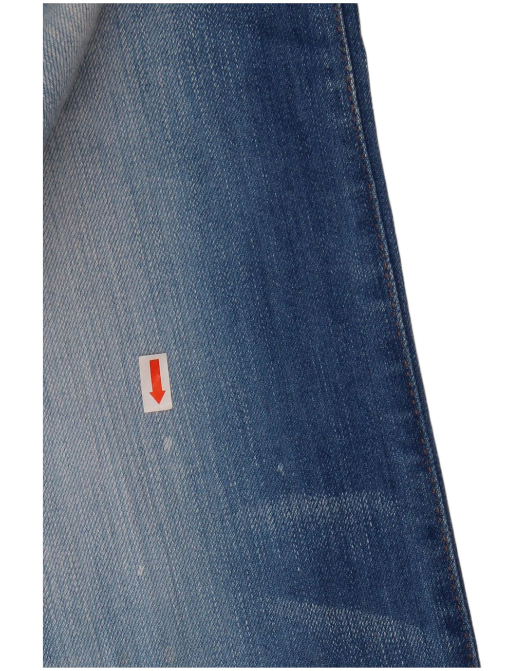 Diesel Damen Bootzee Slim Bootcut Jeans W25 L30 Blaue Baumwolle