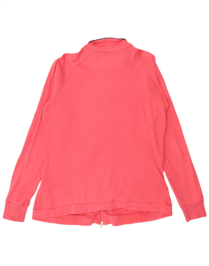 Champion Damen Easy Fit Trainingsanzug-Oberjacke UK 14 Mittelrosa