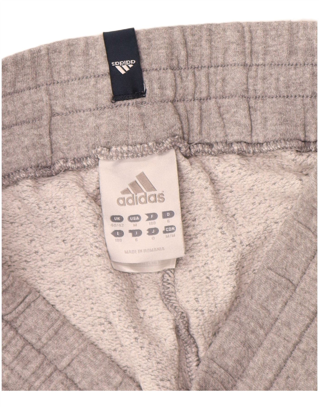 Adidas Herren Trainingshose Jogger UK 40/42 Mittelgrau Farbblock