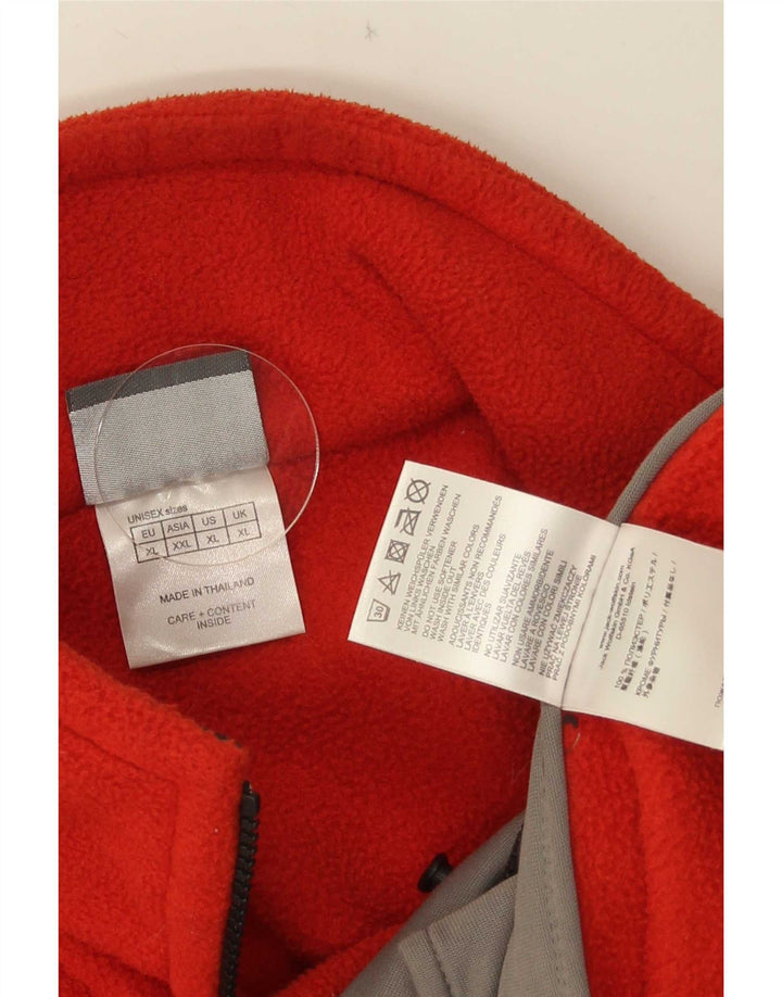 Jack Wolfskin Herren Graphic Liner Fleecejacke UK 42 XL Rot Polyester