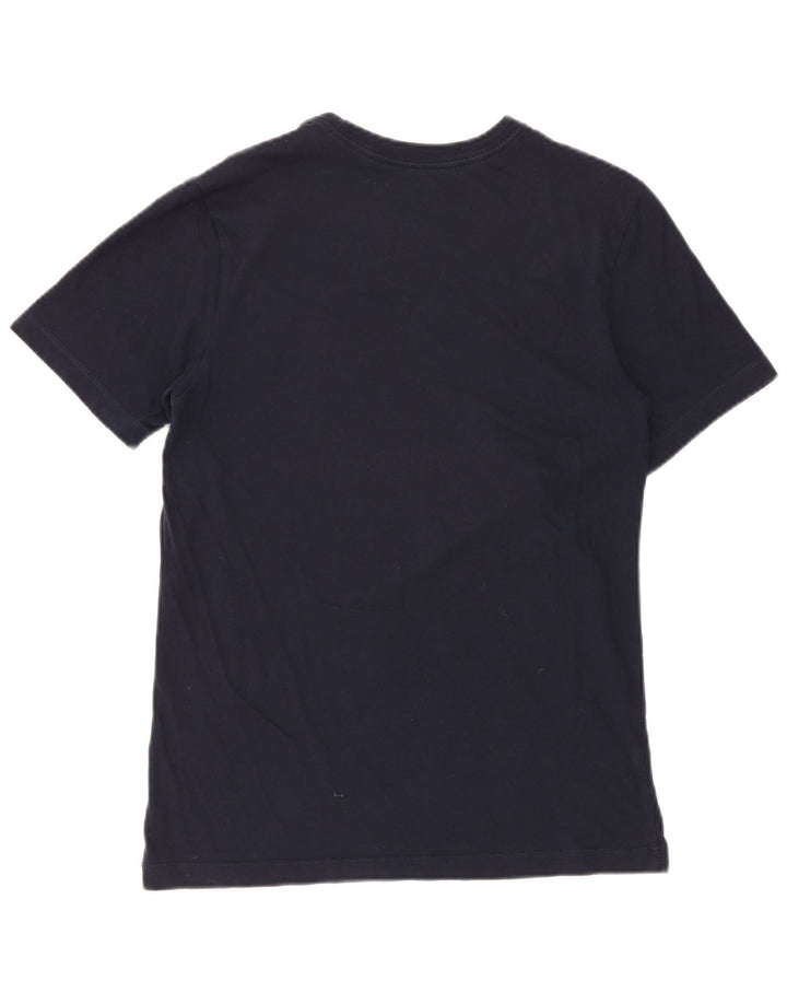 Nike Herren-T-Shirt mit Grafik, Größe S, Marineblau, Baumwolle