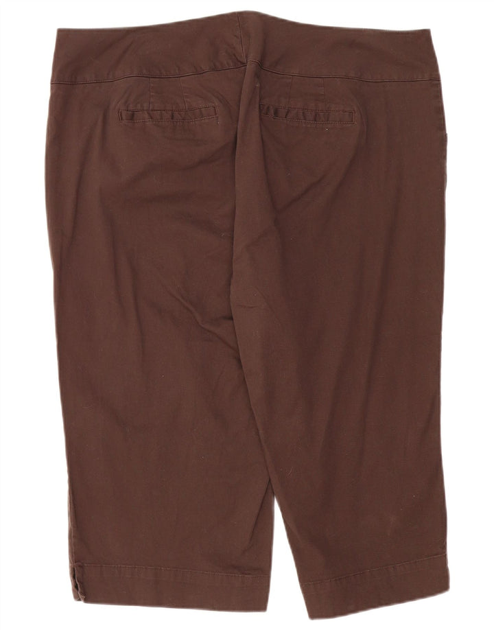 DOCKERS Womens Bermuda Shorts US 20 3XL W40  Brown Cotton