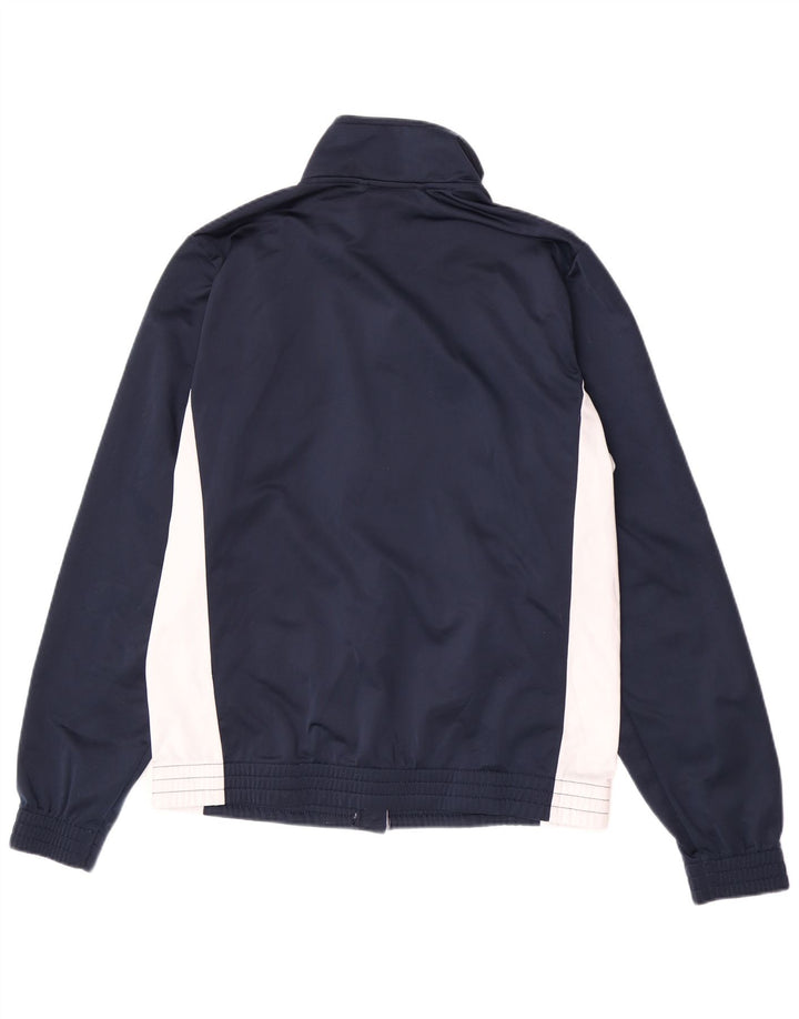 Lotto Herren-Trainingsanzug mit normaler Passform, Jacke, Größe S, Marineblau, Farbblock