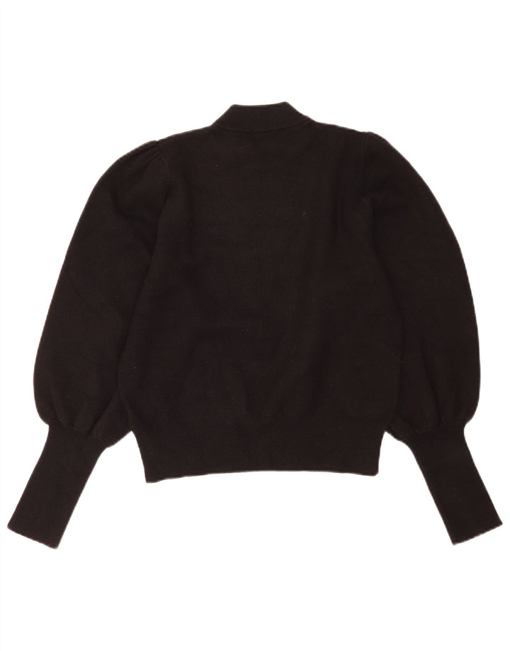 Zara Damen-Pullover mit Rollkragen, Gr. 12, mittelschwarz