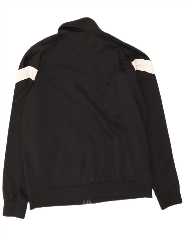 Puma Herren-Trainingsanzug-Top-Jacke, groß, Schwarz, Farbblock