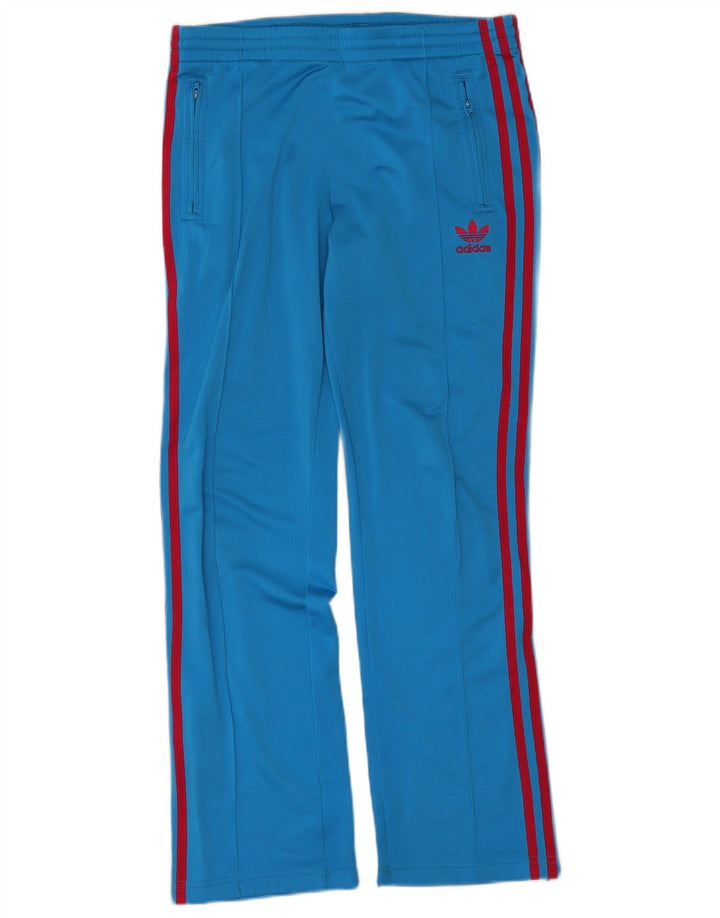 Adidas Damen Trainingshose EU 34 XS Blau Polyester