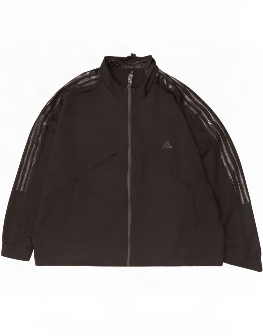 Adidas Herren Graphic Trainingsanzug Top Jacke 2XL Schwarz Polyester