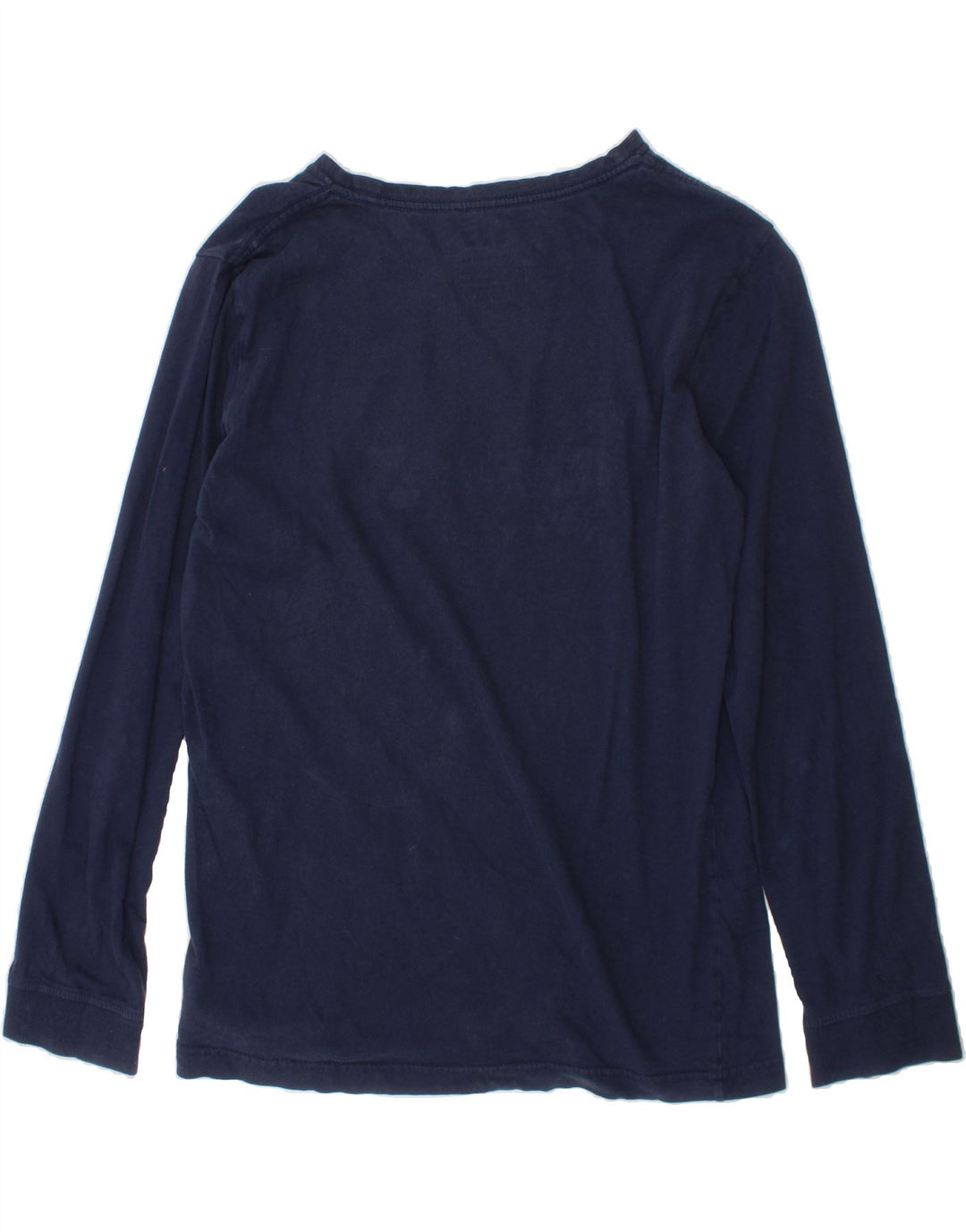 LEVI'S Boys Graphic Top Long Sleeve 12-13 Years Large Navy Blue Cotton Vintage Levi's and Second-Hand Levi's from Messina Hembry 