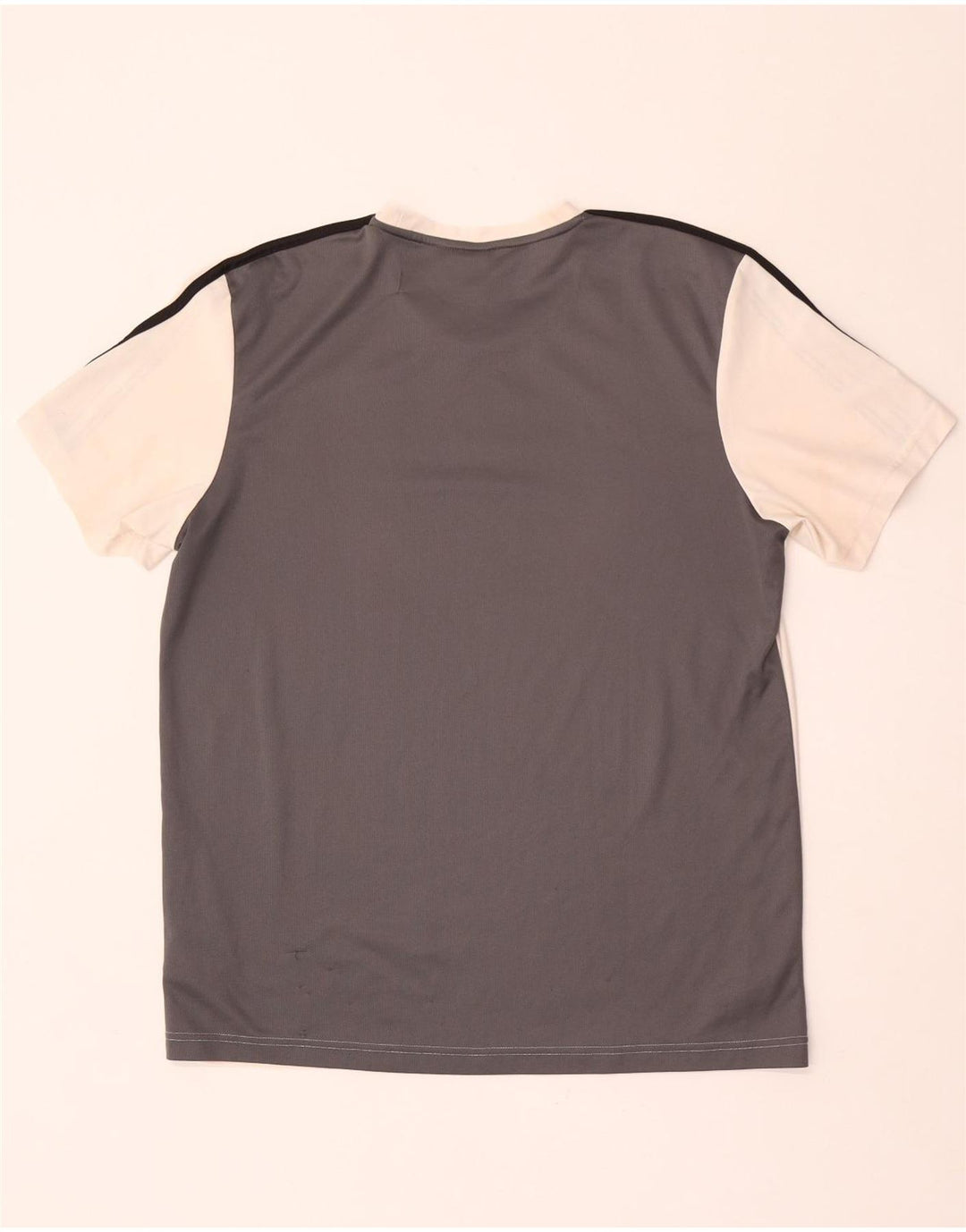 Adidas Herren Aeroready T-Shirt Top Large Weiß Colourblock Polyester