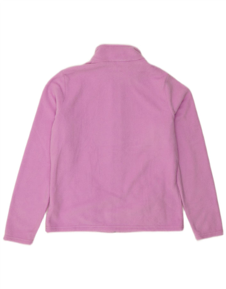 Marks & Spencer Damen Fleecejacke UK 12 Mittellila Polyester