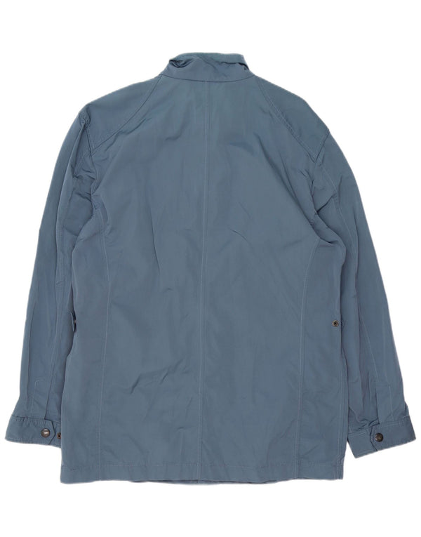 Fay Herren-Utility-Jacke UK 40 Large Marineblaues Polyester