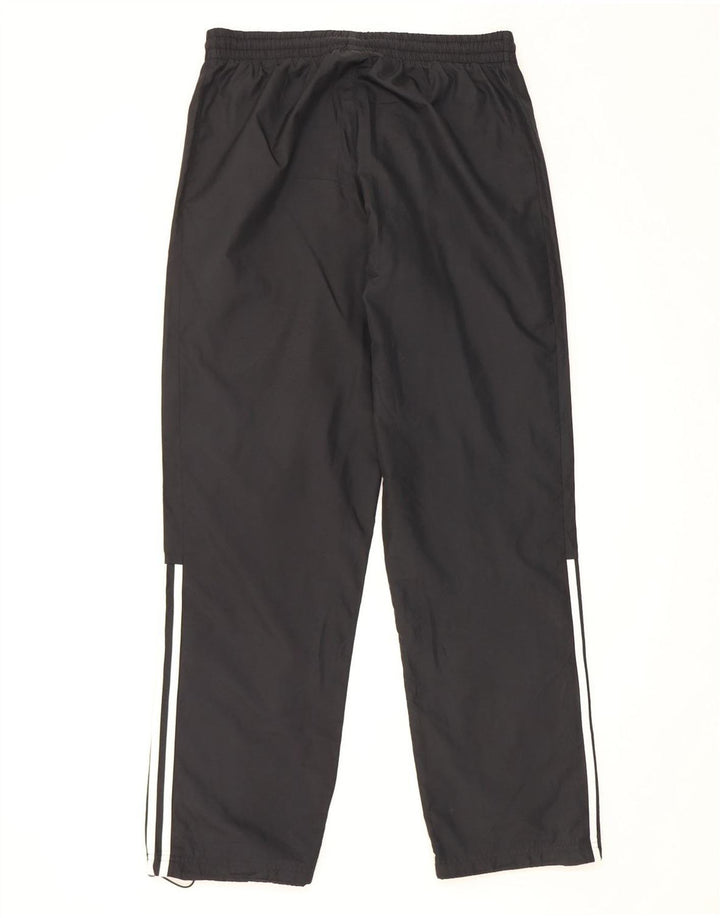 Adidas Herren-Trainingshose UK 38/40 Mittelschwarzes Polyester
