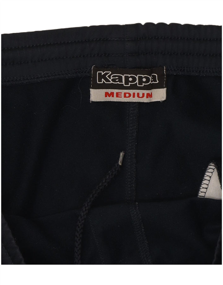 KAPPA Mens Tracksuit Trousers Medium  Navy Blue Polyester