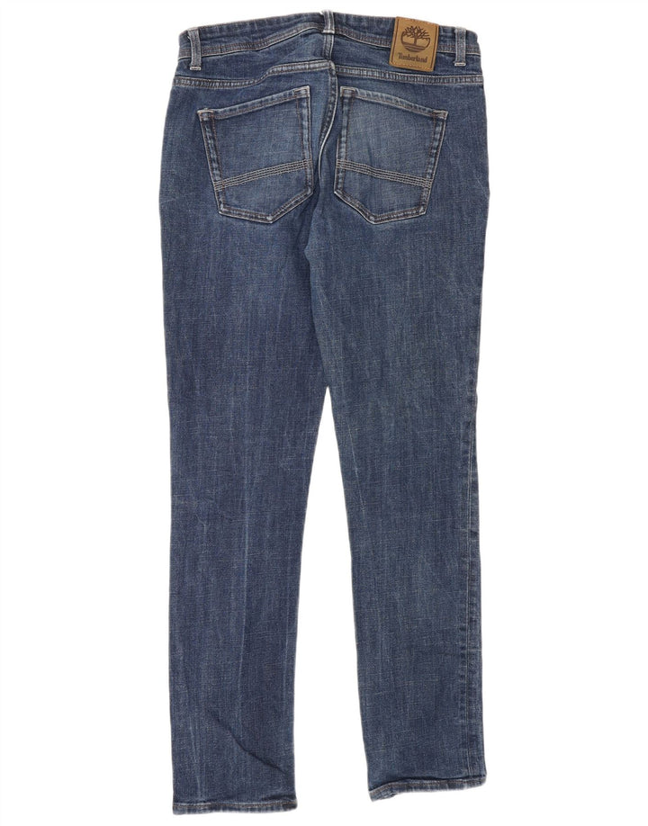 Timberland Herren Slim Jeans W30 L32 Marineblau Baumwolle