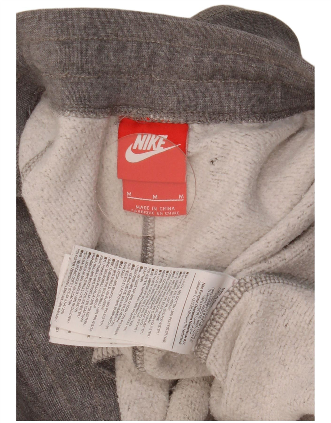 Nike Herren-Trainingshose, Jogginghose, mittelgraue Baumwolle