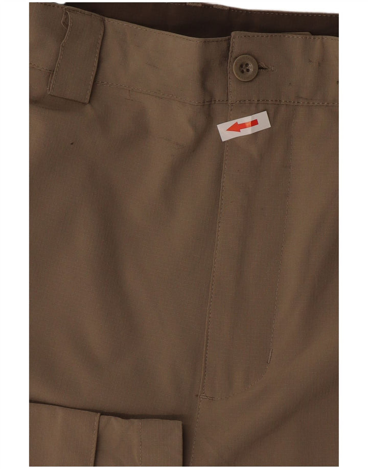 Mountain Warehouse Herren-Cargoshorts W38 XL Beige Polyester