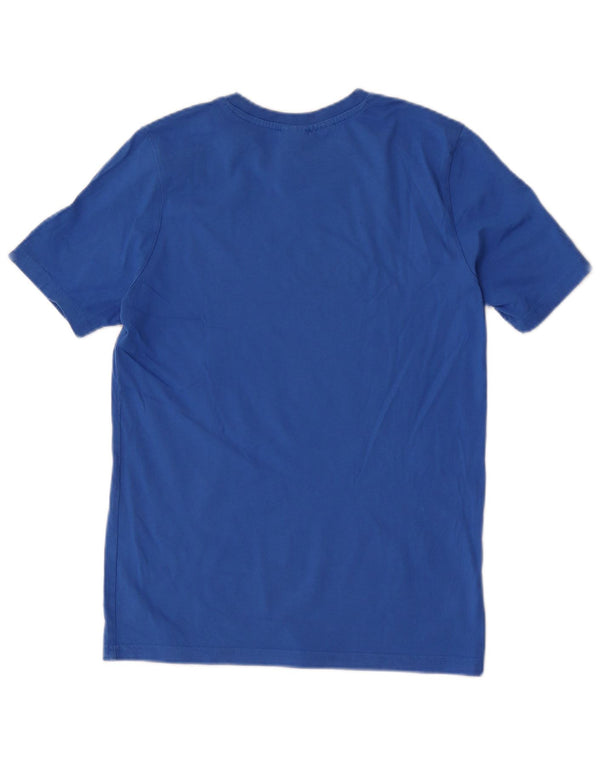 Adidas Jungen Graphic T-Shirt Top 13–14 Jahre, blaue Baumwolle