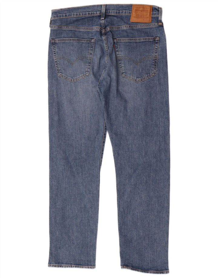 Levi's Herren 502 Tapered Jeans W33 L30 Blaue Baumwolle