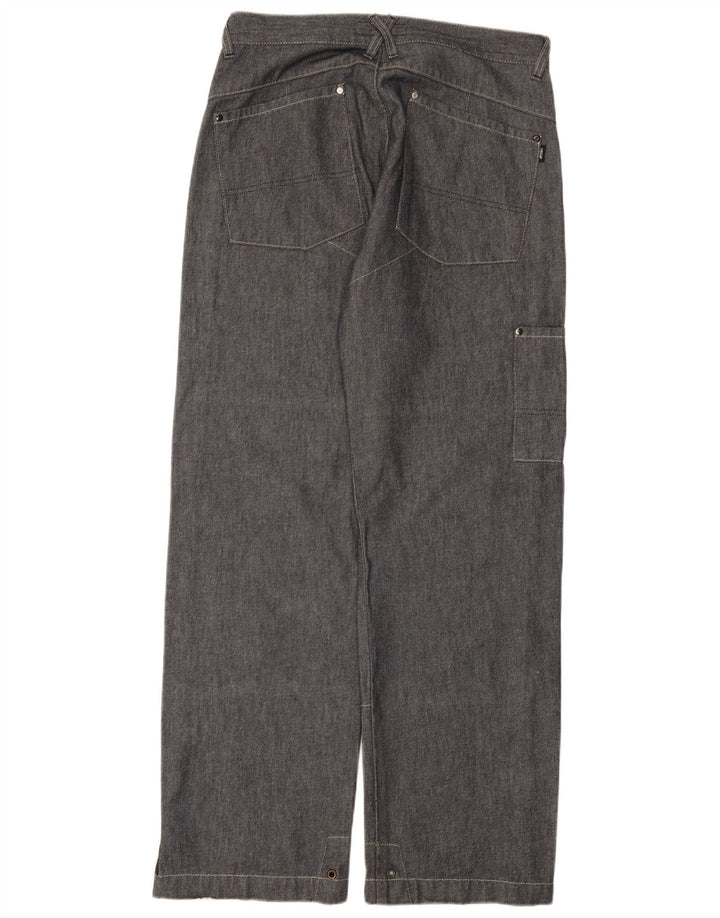 Jack & Jones Herren Straight Jeans W34 L32 Blaue Baumwolle
