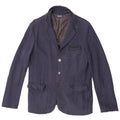 Zara Jungen-Blazerjacke mit 3 Knöpfen, 13–14 Jahre, XL, Marineblau, Baumwolle