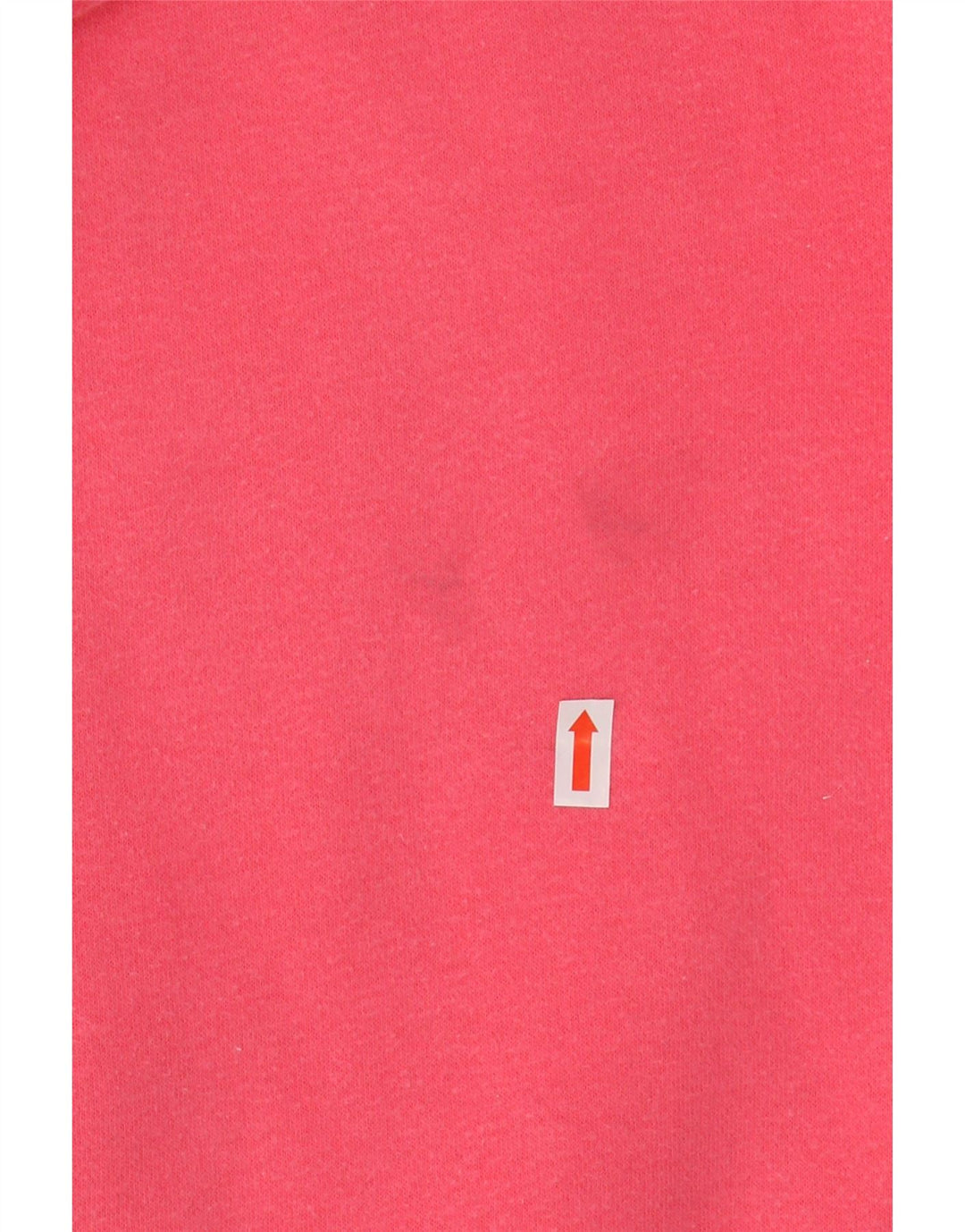 AEROPOSTALE Womens Graphic Zip Hoodie Sweater UK 16 Large Rosa Baumwolle