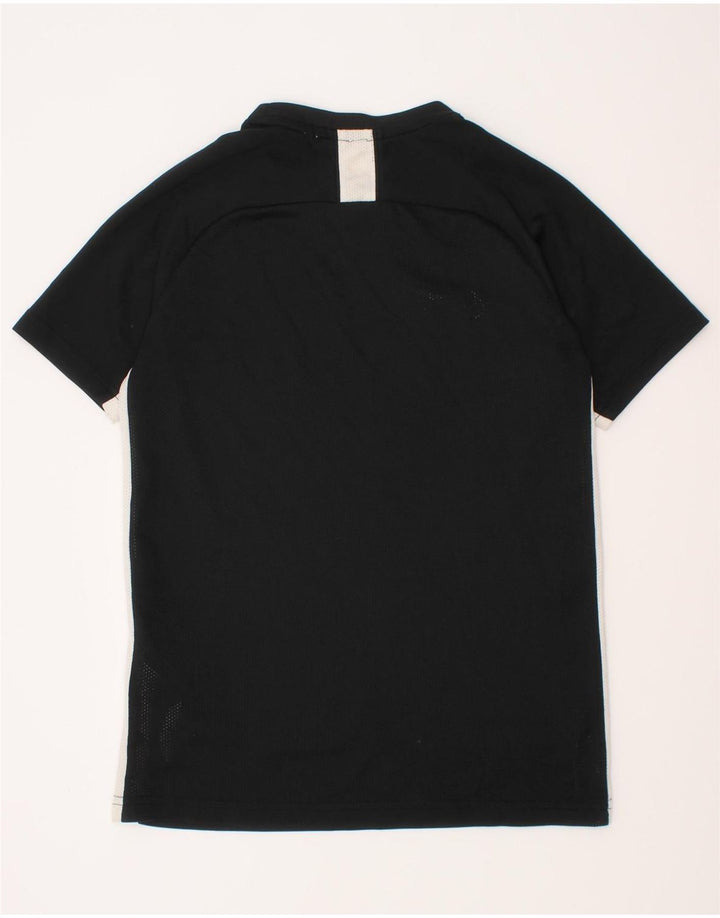 Nike Dri Fit T-Shirt für Jungen, 10–11 Jahre, mittelgroß, Schwarz, Farbblock